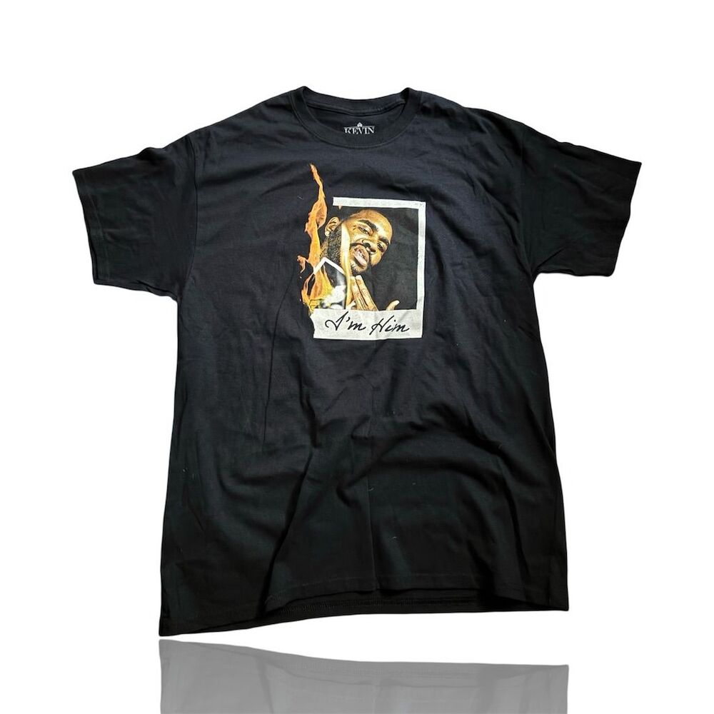 Kevin Gates "I'm Him" Men's Black Graphic T-Shirt Size L